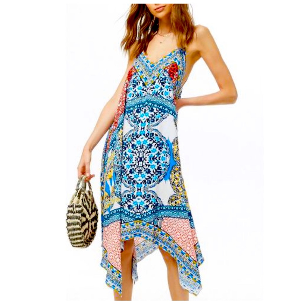 ❌SOLD❌Forever 21 Unicorn Print Handkerchief Dress - Picture 2 of 10